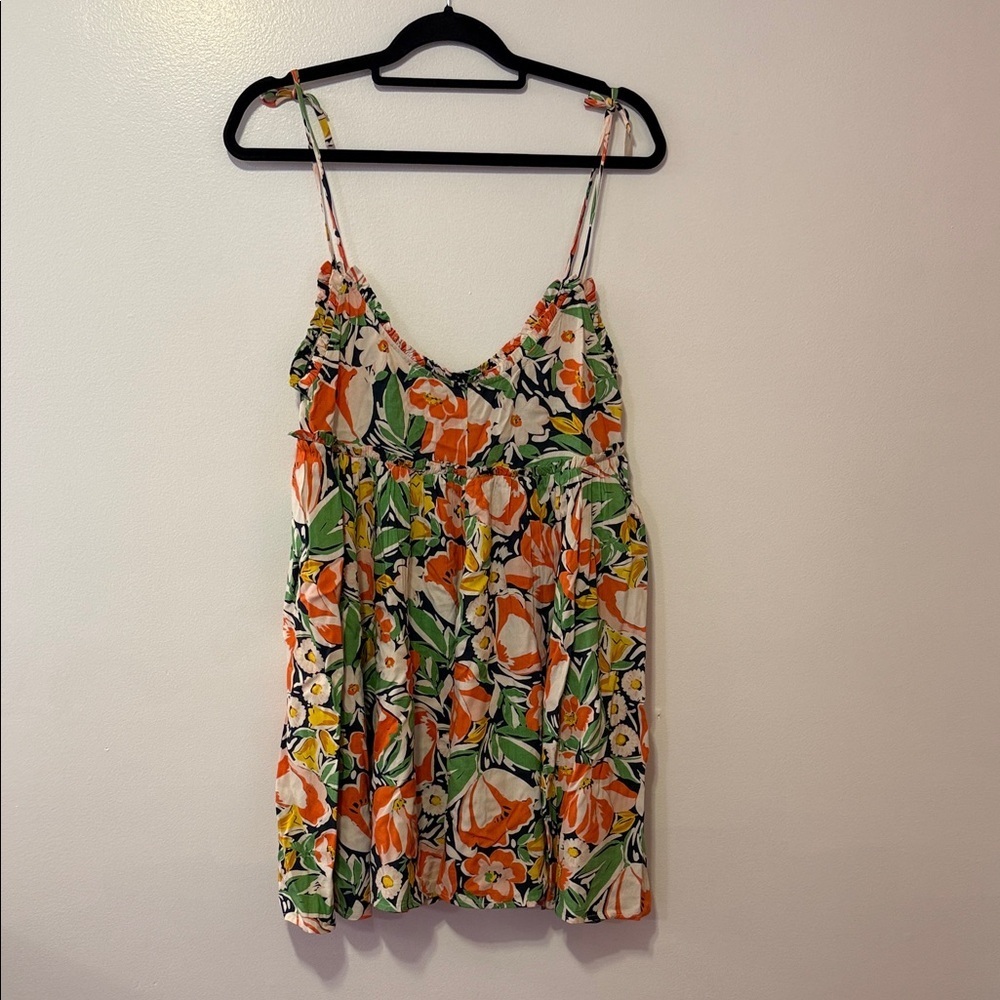 Patrons of Peace Multicolor Floral Mini Dress Size xs